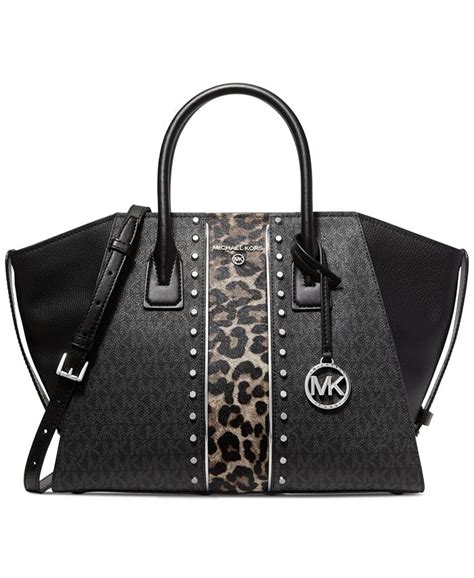 michael kors zip top satchel|Michael Kors avril satchel.